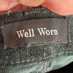 Well Worn Hunter Green Corduroy Pants Y2K 2000s Retro 90s Academia Earthy Sz 8 Photo 5