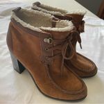 Sam Edelman  Festival Boho Brown Heel Suede Shoes Photo 0