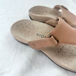 Vionic  Wanda Leather‎ Adjustable Thong Sandals Womens US 7.5 Comfort Photo 5