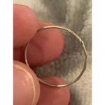 ring band sterling silver 925 beautiful unique size 7 slim Photo 2