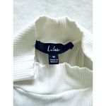 Lulus  Mock Neck Open Back Halter Bodysuit Photo 5