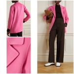 Theory ππ Clairene Luxe Blazer Coat Wool Cashmere Blend Pink Orchid Large L NWT Photo 8