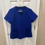 Fabletics  2 pocket Method Scrub Top royal blue Large Photo 10