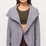 Lululemon  Rulu Rally Wrap women's size 8
Heathered Graphite Purple Photo 0