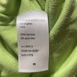 Naked Wardrobe Bright Green One Shoulder Stretchy Romper Size Medium colorful Photo 4