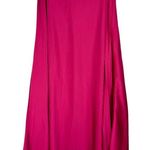 J.Crew Satin Pleated Midi Skirt Sz XS Bright Barbie Pink Photo 1