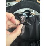 Victoria's Secret  Black Chiffon Kimono Long Robe Duster Ruffle‎ Tie Size M/L Photo 11