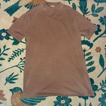 NWOT Free People Movement Oversized Tee Dress Brown Photo 0