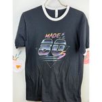 American Apparel Retro Black T-Shirt - Size - Small Photo 1