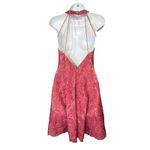 Dress The Population Dress Lace Gold Strappy Cocktail Party USA Pink Photo 2