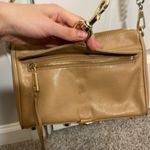 Rebecca Minkoff  Mini M.A.C Brown Leather Chain Strap Zip Closure Crossbody Bag Photo 10