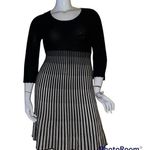 Dana Buchman  sweater knit striped dress Photo 0