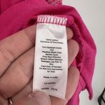 Talbots Pink Embroidered Tunic Top Cotton Shirt Size 2X Plus Barbie Pink Photo 7