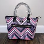 Trina Turk NEW Graphic Striped Tote Photo 1