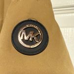 Michael Kors Tan Puffer Jacket with Shearling Collar Photo 4