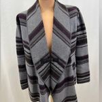 Paraphrase Wool Blend Blanket Stripe Southwest Western Jacket Photo 0