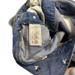 Disney Parks Mickey Mouse Denim Short Overalls Juniors Size Medium Bounding Photo 7