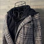 Liverpool Los Angeles Hooded Plaid Boyfriend Blazer Photo 2