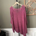Free People  Vertigo Knit Pullover Sweater Small NWT Photo 4