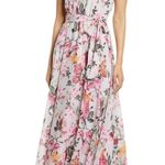 Eliza J  Floral Print Halter Neck Maxi Dress with Bow at Back Size 0 NWT Photo 14