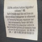 Victoria's Secret  Pink Bling Iridescent Boyfriend Jersey Tee Shirt Black Medium Photo 5