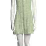 House of Harlow 1960 Green Tweed A Photo 0