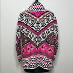 Alya  Chic Patterned Cardigan Sweater Size S/M Photo 5