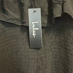 Lulus  Like a Fairy Tale Black Smocked Tie-Strap Tiered Maxi Dress Size M NEW Photo 6