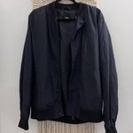 ASOS Blue Bomber Windbreaker Jacket Photo 2