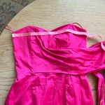 French Connection NWT Florida Summer Strapless Mini Party Dress Raspberry Size 6 Photo 6