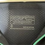 Patagonia  All Weather Zip-Neck Blue Shirt Small Photo 2