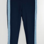 ZARA Trafaluc Collection Legging Women's Black Side White Stripe Ponte Size M Photo 0