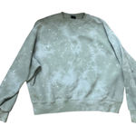 PacSun Sweatshirt Womens Small Green Tie Dye Pullover Long Sleeve Casual Top Photo 0
