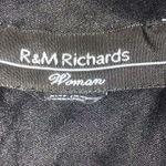 R & M Richards R&M Richard’s Black and silver sequin midi short sleeved dress size 22 w Photo 10