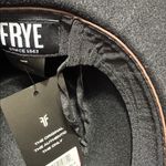 Frye  Faux Leather Felt Southwestern Fedora Black $145 Retail NWT Photo 12