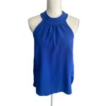 Johnston & Murphy  Blue Button Collar Tank Top Size XS Photo 2