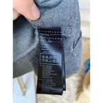 Forever 21  Sleeveless Open-Front Cardigan Gray Lightweight Drape Vest Lagenlook Photo 3