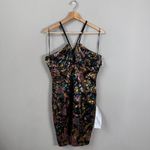 Dress the Population  Amiya Sequin Bodycon Mini Dress Women Large Multi Party NWT Photo 2