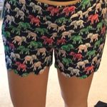 Crown & Ivy Lily Pulitzer Inspired Elephant Patterned Shorts Photo 0