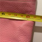 Coach  Large Hamilton Pink Pebbled Leather Tote Bag Photo 4