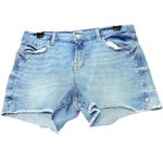 Kensie  Jeans Vintage Luxe The Short Denim Shorts Womens 10/30 Distressed Raw Hem Photo 1