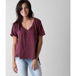 Free People ✨We The Free Raw Edge Washed Out Grey Sz Medium T-Shirt ✨ Photo 2