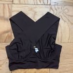 superdown  Kacie Cross Over Top in Brown Photo 1