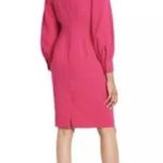 Sergio Hudson x Target Dress Size Medium Pink Vibes Balloon Sleeve Midi NWT Photo 3