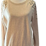 Victoria's Secret  Studded Sweatshirt Long Sleeve Size‎ S Pullover Statement Photo 0