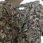 Nicholas Elsie Paisley Ruffle Mini Dress Paisley Long Sleeve Button Front Multi Photo 8