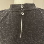 Loft NWT Black Sparkle Swing Sleeveless Dress Sz M Photo 5