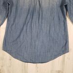 Urban Outfitters Staring At Stars  Chambray Denim Embroidered Top Women's Small Photo 13