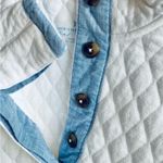 Southern Tide  Womens White Alyssum Quilted‎ Pullover Size Med Photo 3