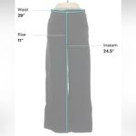 ZARA  Cropped Flare Black Denim - Size 4 Photo 2